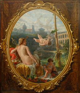 Late 19th century, French School, Allegory of Progress